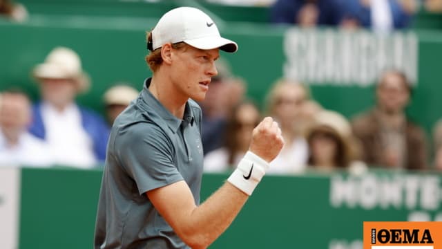 Σίνερ στον τελικό Monte Carlo Masters για πρώτη φορά