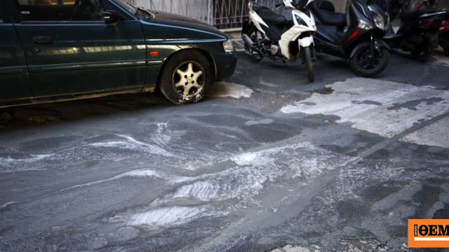 Διαρροή υγρού τσιμέντου στην Κυψέλη σκορπά ανησυχία