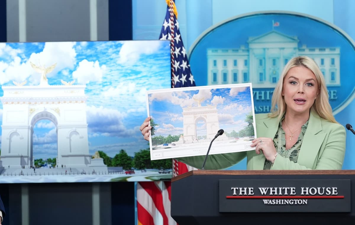 Η Αψίδα του Θριάμβου των ΗΠΑ: Μνημείο 76 μέτρων στην Ουάσινγκτον