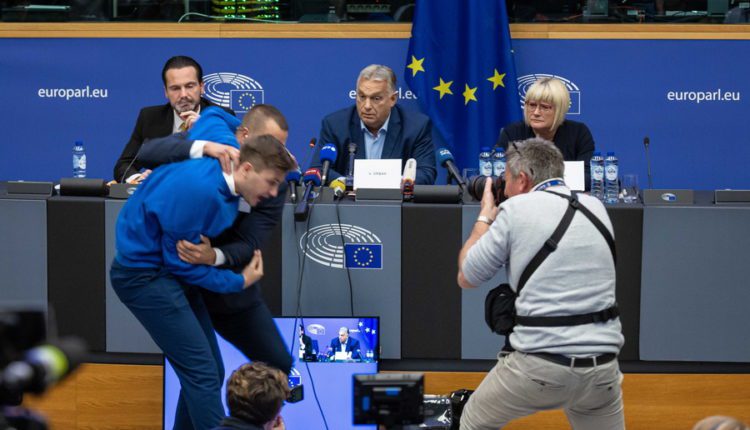 European Parliament session in Strasbourg