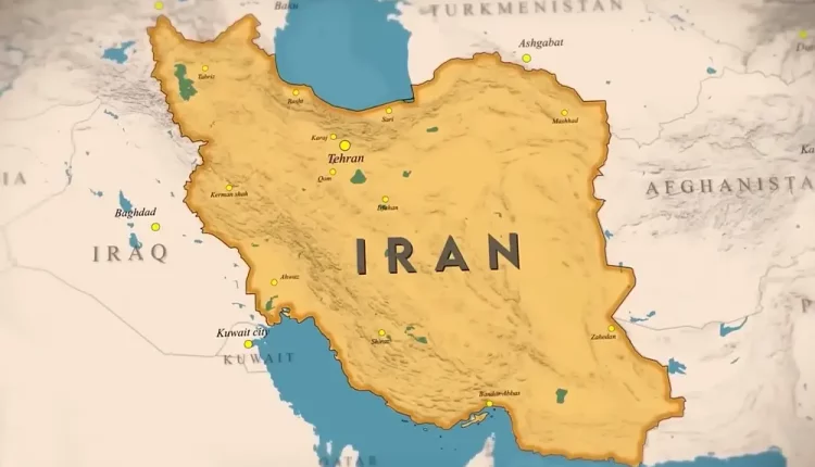 iran map