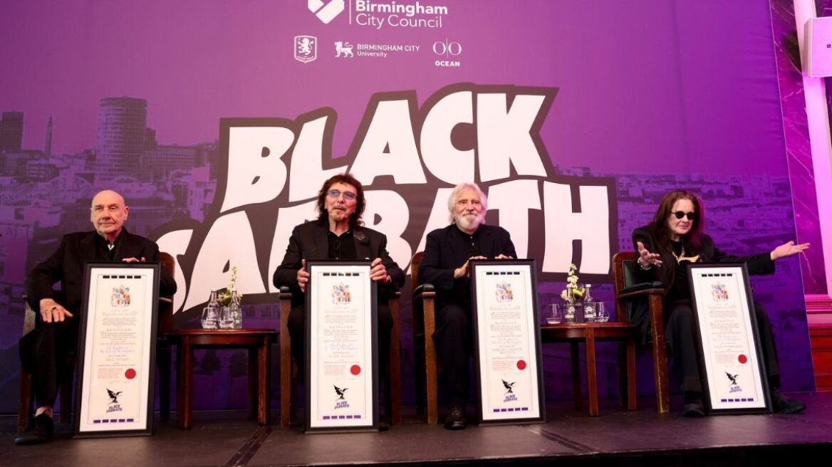 Οι θρυλικοί Black Sabbath επιστρέφουν στο Μπέρμιγχαμ για την αποχαιρετιστήρια συναυλία τους