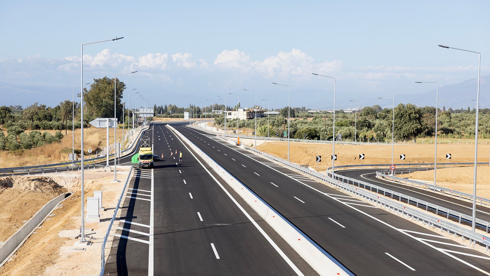 Παραδίδονται σήμερα στην κυκλοφορία 65 χλμ του αυτοκινητοδρόμου Πάτρα – Πύργος
