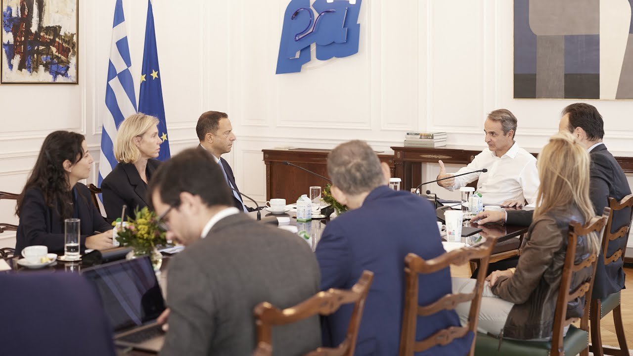 Συνάντηση του Πρωθυπουργού με τον αντιπρόεδρο της Google για την ιδιωτικότητα και την ασφάλεια