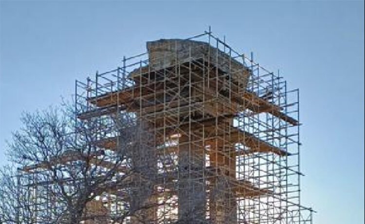 Αποκατάσταση του Ιερού του Πυθίου Απόλλωνος, στην ακρόπολη της Ρόδου