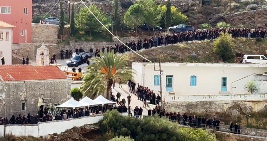 Κηδεύτηκε σε κλίμα οδύνης ο 39χρονος στα Βορίζια: Σε αστυνομικό κλοιό η περιοχή