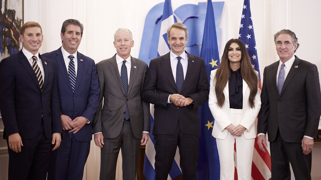 Συνάντηση του Πρωθυπουργού με τον Υπουργό Εσωτερικών και τον Υπουργό Ενέργειας των ΗΠΑ