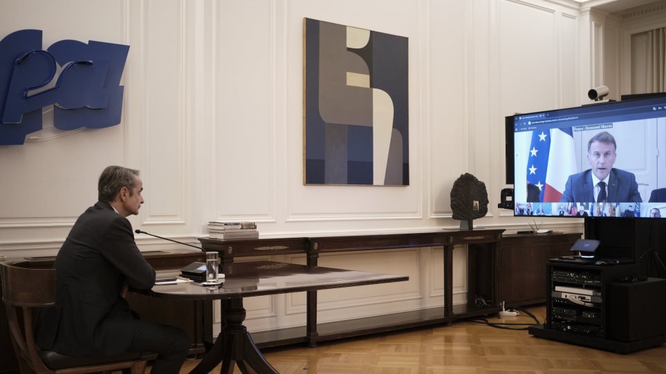Συμμετοχή Μητσοτάκη στην τηλεδιάσκεψη της «Συμμαχίας των Προθύμων» για την Ουκρανία