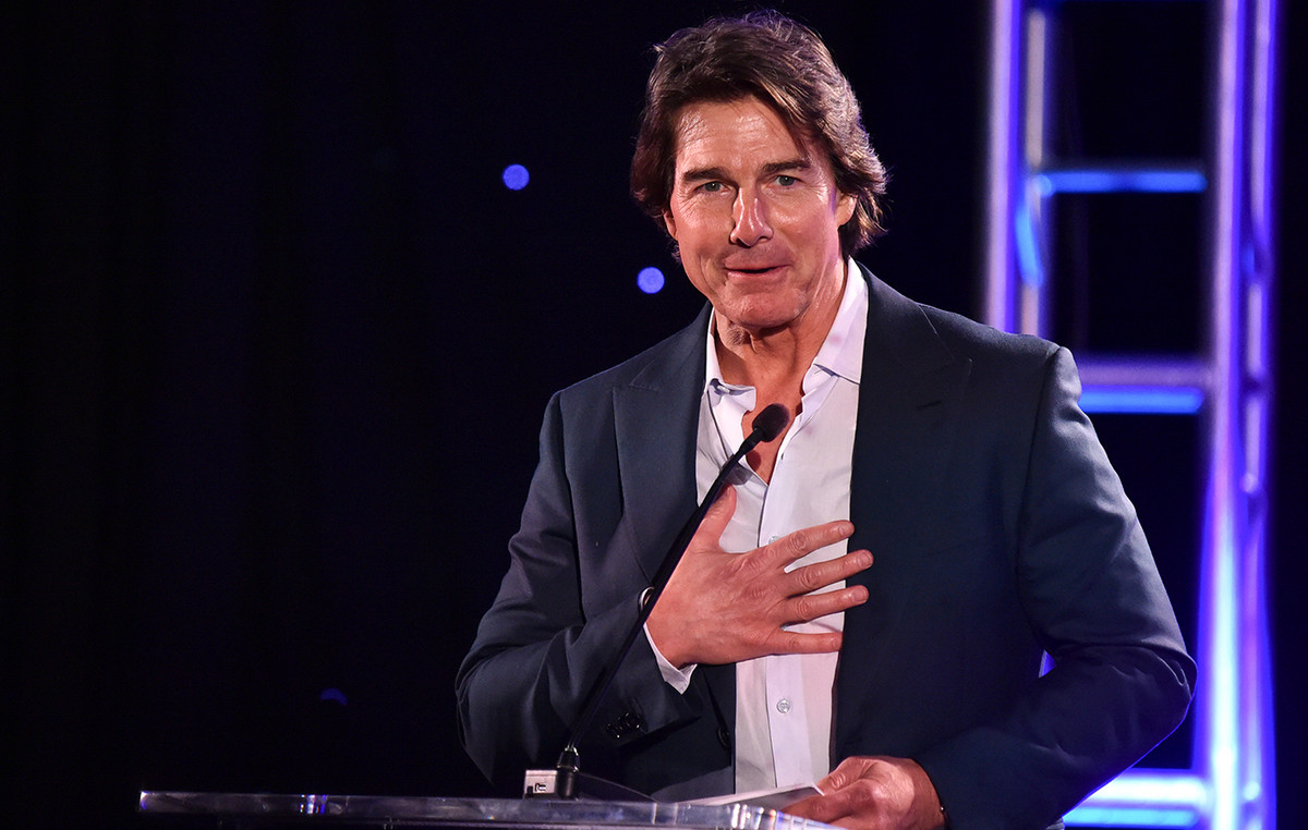 Ο Τομ Κρουζ στο Top Gun Maverick